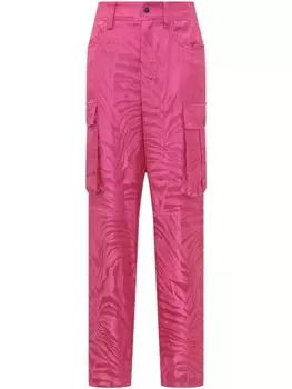 Брюки карго прямого кроя Giuseppe Di Morabito, розовый