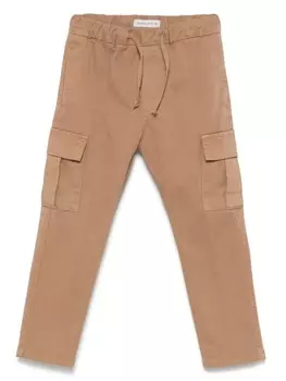 Брюки карго прямого кроя Manuel Ritz, коричневый