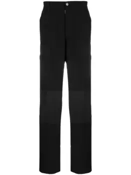 Брюки карго прямого кроя MM6 Maison Margiela, черный
