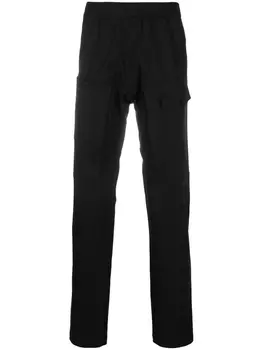 Брюки карго прямого кроя Stone Island, черный