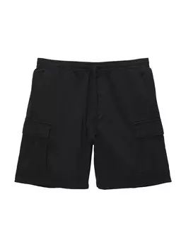 Брюки карго Pull&Bear, черный