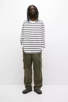 Брюки карго Pull&Bear, хаки
