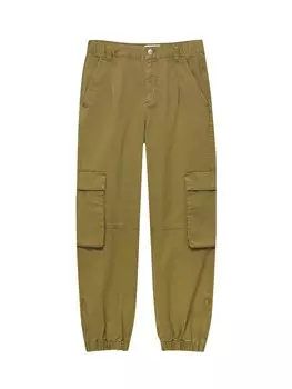 Брюки карго Pull&Bear, хаки