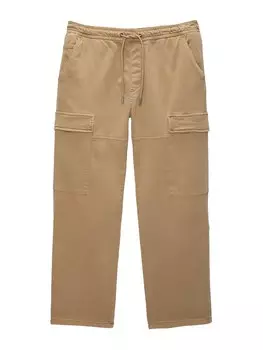 Брюки карго Pull&Bear, песочный
