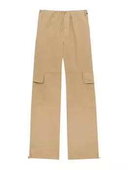 Брюки карго Pull&Bear, светло-коричневый