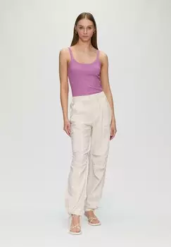 Брюки карго QS, кремовый