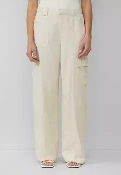 Брюки карго QS, кремовый
