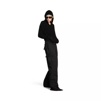 Брюки-карго Regular Fit BALENCIAGA, черный