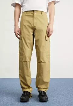 Брюки-карго Regular Pant Carhartt WIP, цвет agate rinsed