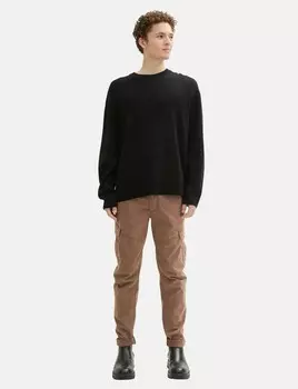 Брюки карго REGULAR TOM TAILOR DENIM, бежевый