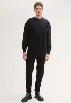 Брюки карго REGULAR TOM TAILOR DENIM, черный
