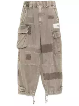 Брюки карго Repair Maison Mihara Yasuhiro, нейтральный