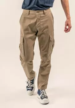 Брюки-карго RICK Living Crafts, цвет truffle