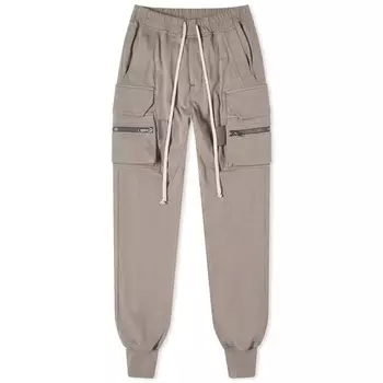Брюки-карго Rick Owens Mastodon, темно-серый