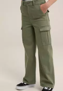 Брюки-карго Ridge WE Fashion, зеленый