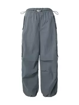 Брюки-карго River Island Tapered Cargo Pants, базальтовый серый