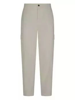 Брюки-карго с эластичной талией Peserico, нейтральный