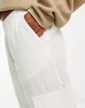 Брюки карго с эластичными манжетами ASOS DESIGN