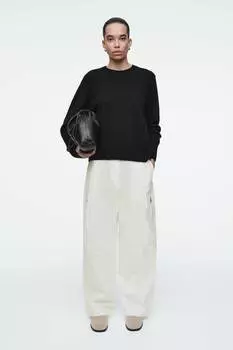 Брюки-Карго с бочкообразными штанинами Cos, белый