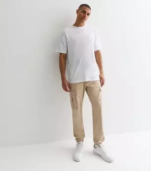 Брюки карго с каменными манжетами Jack & Jones Jack & Jones, светло-серый