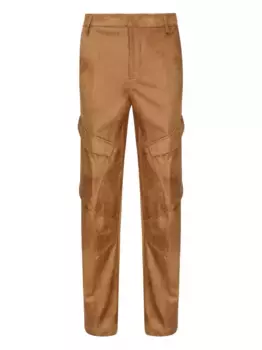 Брюки-карго с карманами-клапанами DONDUP, коричневый