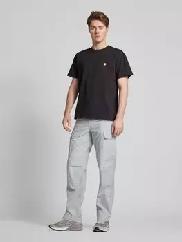 Брюки карго с карманами модель 'JET' Carhartt Work In Progress, светло-серый
