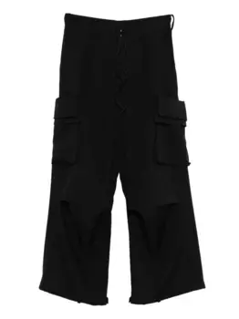 Брюки карго с кулиской Y-3, черный