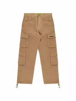 Брюки карго с логотипом Barrow, бежевый