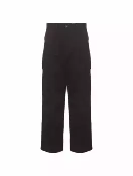 Брюки карго с логотипом Dolce&Gabbana, черный