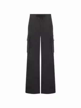 Брюки карго с логотипом Dolce&Gabbana, тёмно-синий