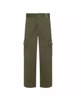 Брюки карго с логотипом Kenzo, зелёный