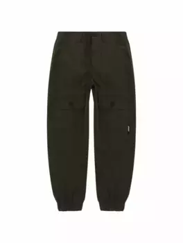 Брюки карго с логотипом MSGM, зелёный