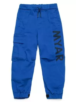 Брюки карго с логотипом MYAR KIDS, синий