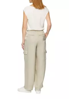 Брюки карго s.Oliver BLACK LABEL, бежевый