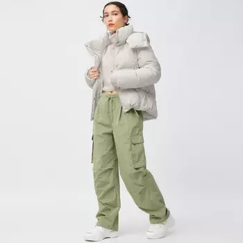 Брюки-карго с парашютом GU, зеленый