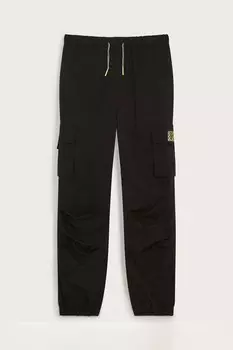 Брюки карго с подкладкой из джерси Monsoon, черный