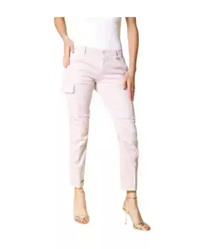 Брюки Карго с пышными формами из эластичного атласа Mason'S, розовый