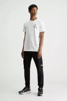 Брюки-Карго с регулируемой талией Calvin Klein Jeans, черный