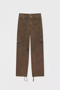 Брюки карго с регулируемым подолом PULL&amp;BEAR