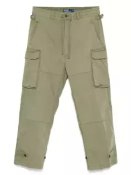 Брюки карго с узором в елочку POLO RALPH LAUREN, зеленый
