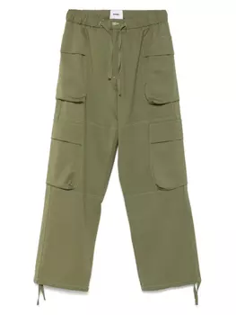 Брюки-карго с завязками на шнурке Bonsai, зеленый