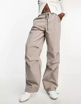 Брюки карго с завязкой на талии ASOS DESIGN Tall