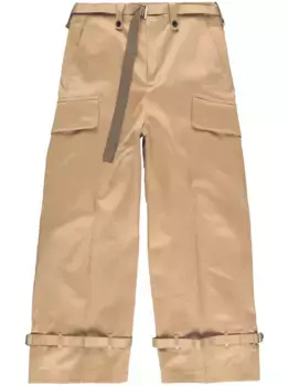 Брюки карго SACAI, нейтральный