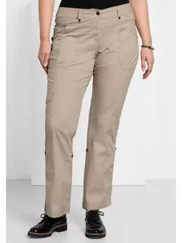 Брюки-карго sheego, цвет steingrau