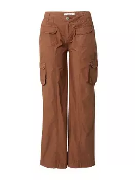 Брюки карго Shyx LULU, темно коричневый