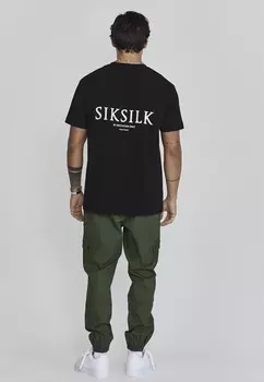 Брюки-карго SIKSILK, зеленый