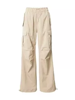 Брюки-карго Sisley Loose fit Cargo Pants, светло-коричневый
