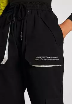 Брюки карго Sixth June, черный