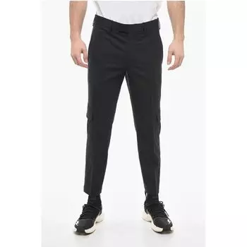 Брюки-карго Skinny Fit NATE Neil Barrett, Black