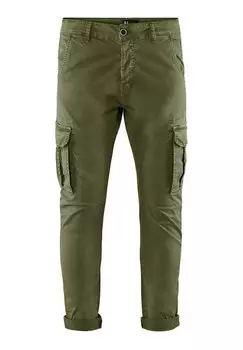 Брюки-карго SLIM IN GABARDINA Bomboogie, зеленый